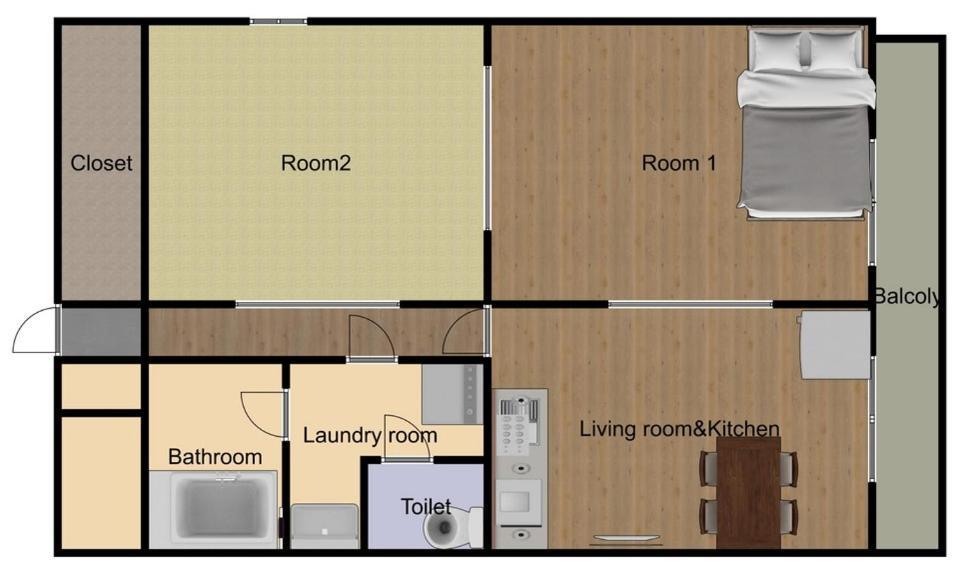 Mori Apartment Dotonbori 2Dk Osaka Dış mekan fotoğraf